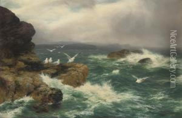 The Incoming Storm Oil Painting - Peter Graham