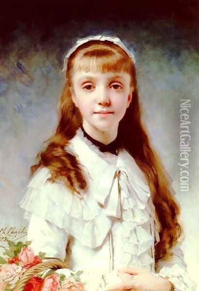 Sweet Innocence Oil Painting - Charles Chaplin