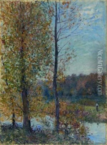 Soleil D'automne Oil Painting - Alfred Sisley