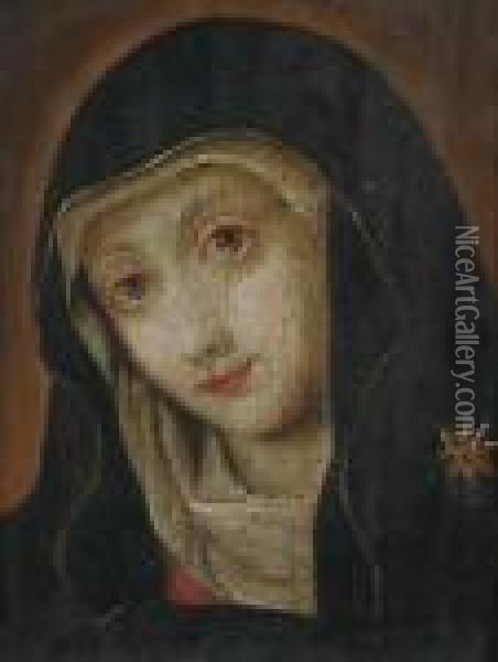 Madonna. Oil Painting - Giovanni Battista Salvi