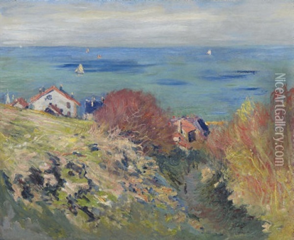 Pourville Oil Painting - Claude Monet