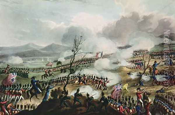 Battle of Nivelle Oil Painting - William Heath
