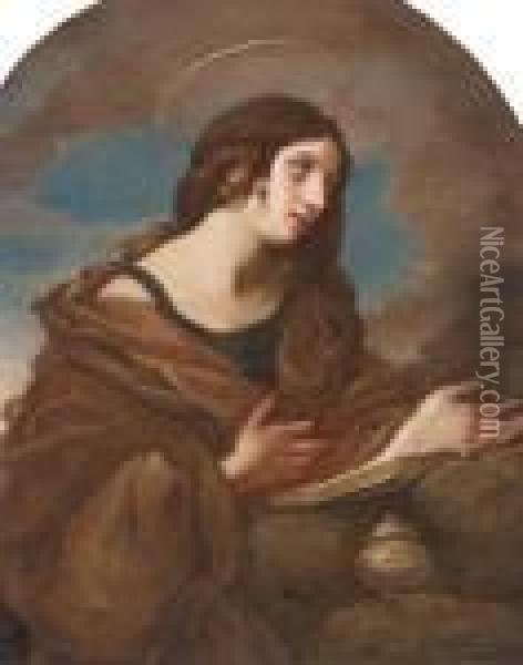 The Penitent Magdalene Oil Painting - Sir Hubert von Herkomer