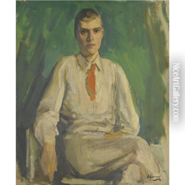 For Patrick Donner (sketch) Oil Painting - John Lavery