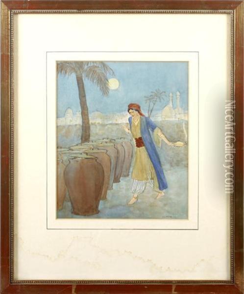 Arabian Nights Oil Painting - James Ferrier Pryde