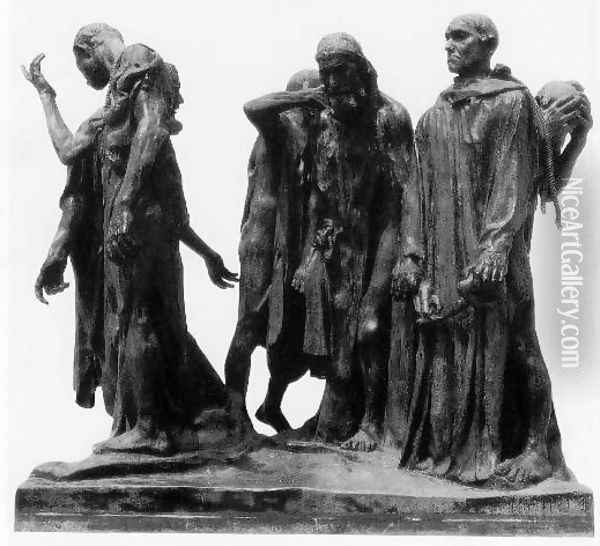 The Burghers of Calais Oil Painting - Auguste Rodin