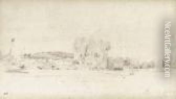 Chemin De Pasco--montmorency Oil Painting - Camille Pissarro
