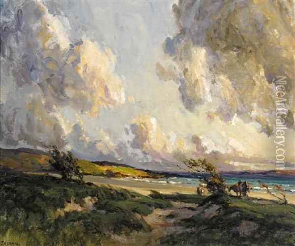 Coastal Scene Oil Painting - James Humbert Craig