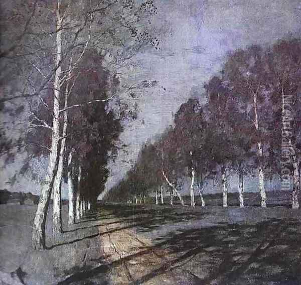 Moonlit Night 1897 Oil Painting - Isaak Ilyich Levitan