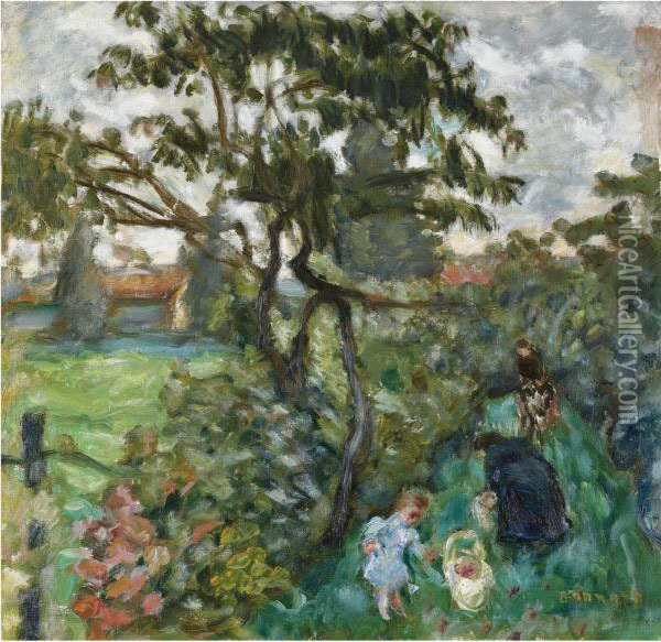 Le Verger Oil Painting - Pierre Bonnard