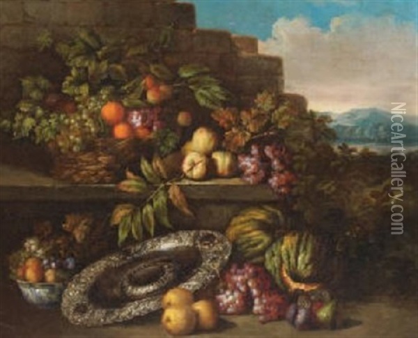 Nature Morte Oil Painting - Jan Pauwel Gillemans the Younger
