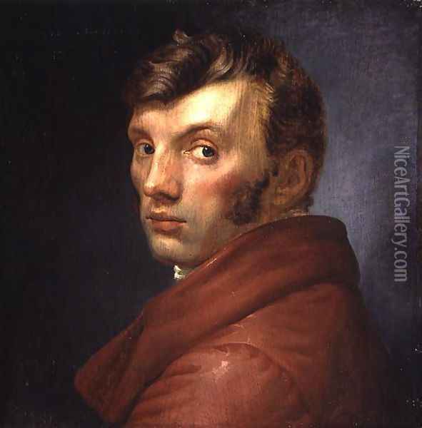 Self Portrait, 1810 Oil Painting - Philipp Otto Runge