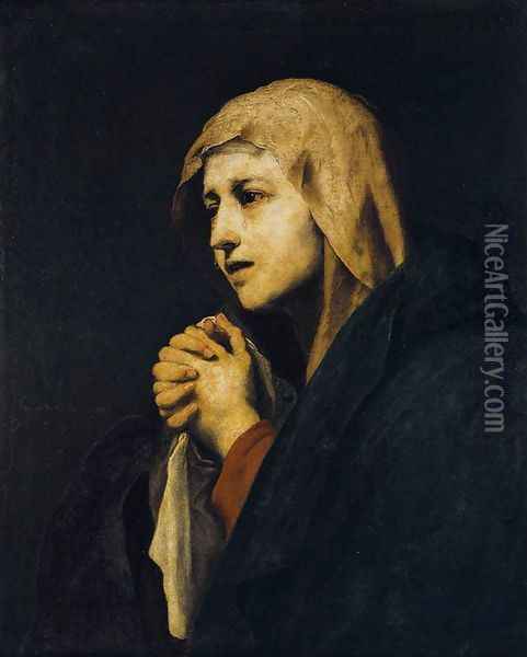 Mater Dolorosa 1638 Oil Painting - Jusepe de Ribera