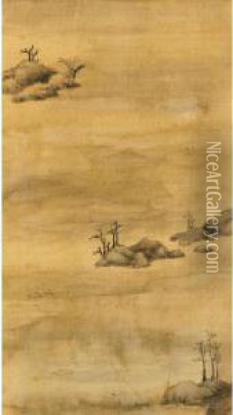 Countryside Oil Painting - Shen Shicong