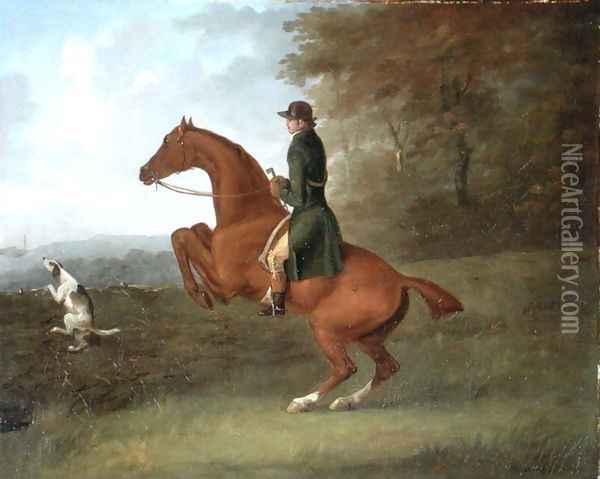 Hunting Scene Oil Painting - John Nost Sartorius