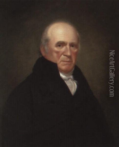 Portrait Of Thomas Fitzgerald Oil Painting - Charles Willson Peale
