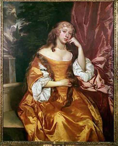 Margaret Brooke Lady Denham 1646-67 Oil Painting - Sir Peter Lely