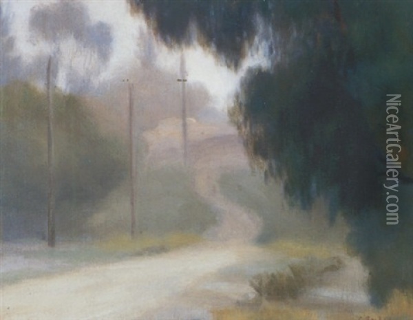 Foggy Morn Oil Painting - Clarice Marjoribanks Beckett