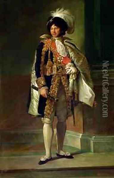 Joachim Murat 1767-1815 Oil Painting - Baron Francois Gerard