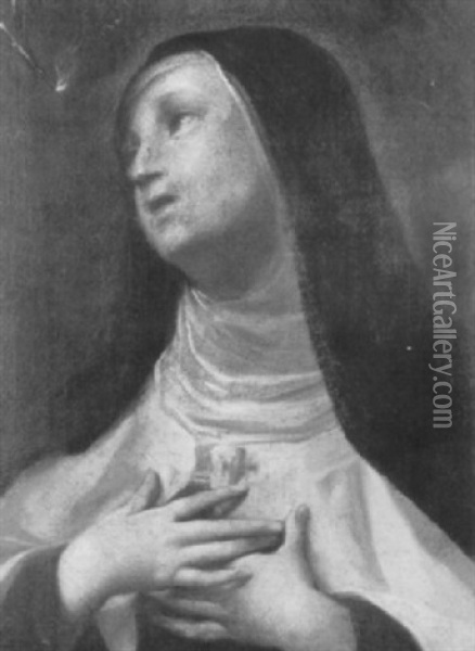 The Ectasy Of Saint Teresa Of Avila Oil Painting - Giuseppe Maria Crespi