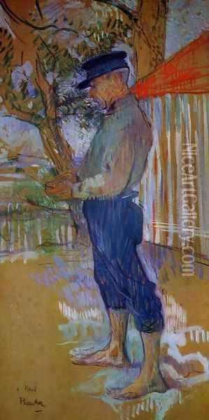Monsieur Paul Viaud, Taussat, Arcachon Oil Painting - Henri De Toulouse-Lautrec
