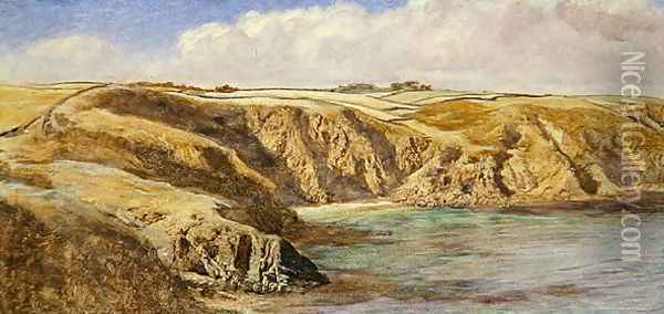 Parn Voose Cove Oil Painting - John Edward Brett