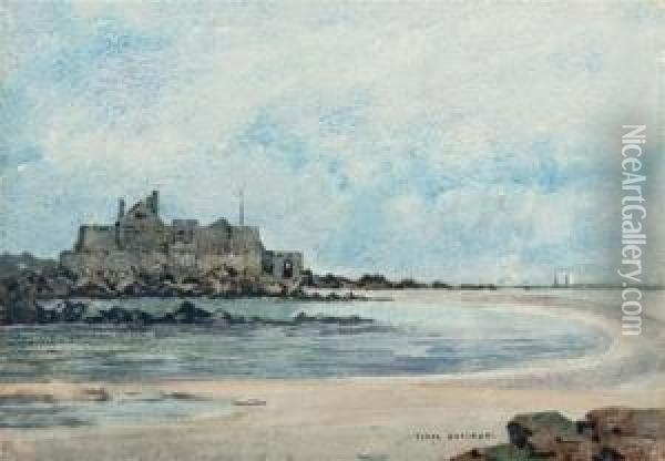 St. Malo Oil Painting - Pearl Sheldon