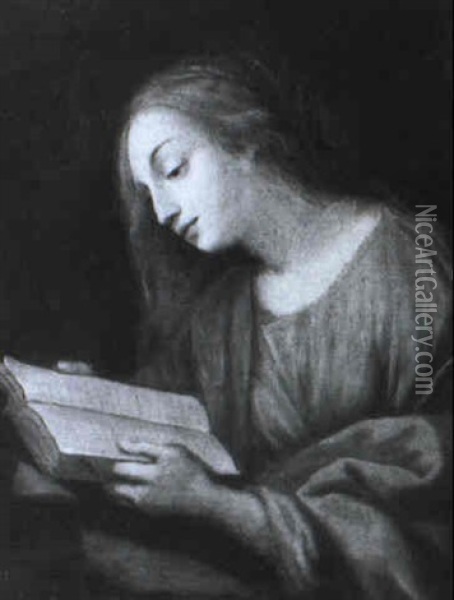 The Penitent Magdalen Oil Painting - Jean-Baptiste Santerre