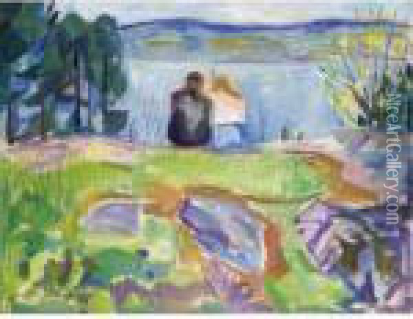 Property From A Private Swiss Collection
 

 
 
 

 
 Springtime Oil Painting - Edvard Munch
