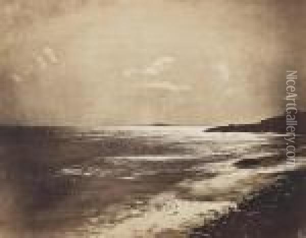Mer Mediterranee - Cette Oil Painting - Gustave Le Gray