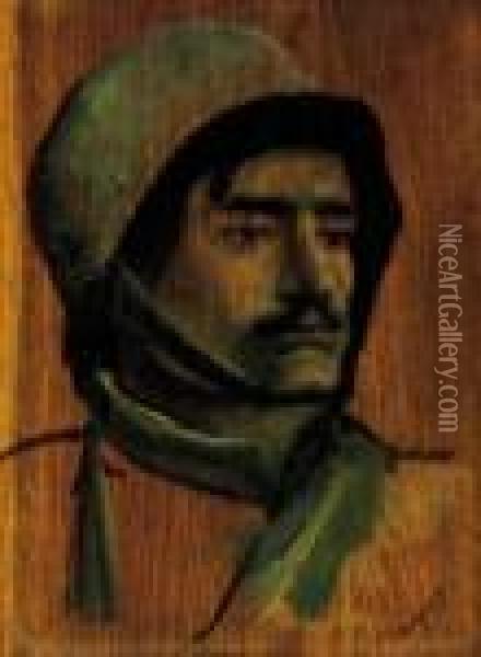 Soldier Oil Painting - Laszlo Mednyanszky