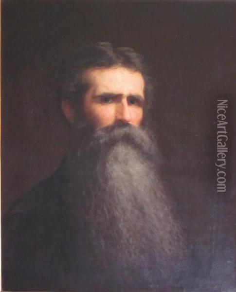 Portrait Of A Bearded Gentleman Oil Painting - James Hayllar