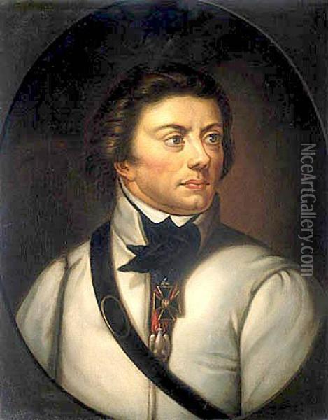 Portret Tadeusza Kosciuszki Oil Painting - Feliks Hanusz