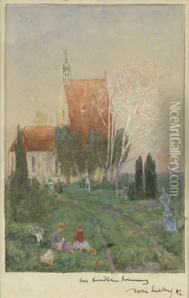 Markisches Land Im Herbst Oil Painting - Walter Leistikow