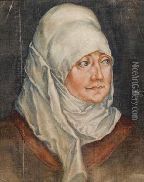 Agnes, Die Frau Albrecht Durers Oil Painting - Albrecht Durer