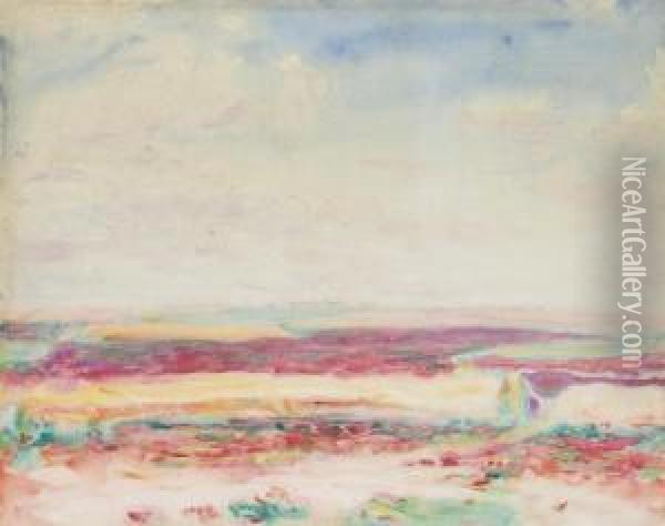 Belle-ile Landscape Oil Painting - John Peter Russell