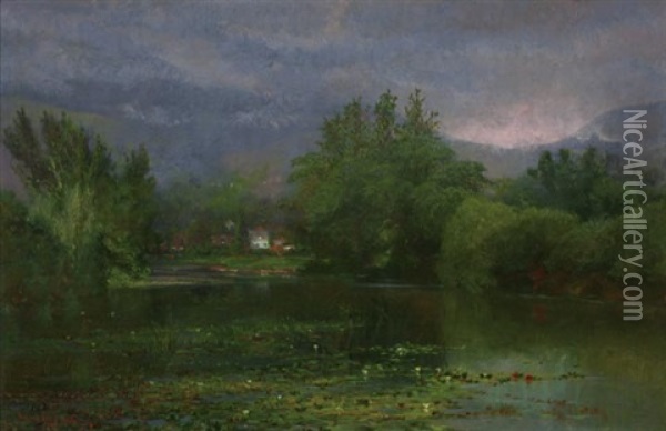 Storm Approaching Oil Painting - Edward B. Gay