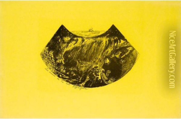 Drames De La Mer - Une Descente Dans Le Maelstrom Oil Painting - Paul Gauguin