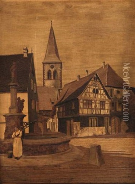 Strasbourg Oil Painting - Charles Spindler