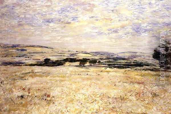 Barley Field, Sandy Dean, 1905 Oil Painting - William McTaggart