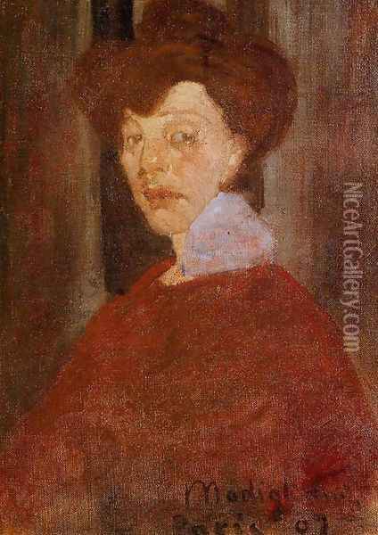 Portrait of a Woman 2 Oil Painting - Amedeo Modigliani