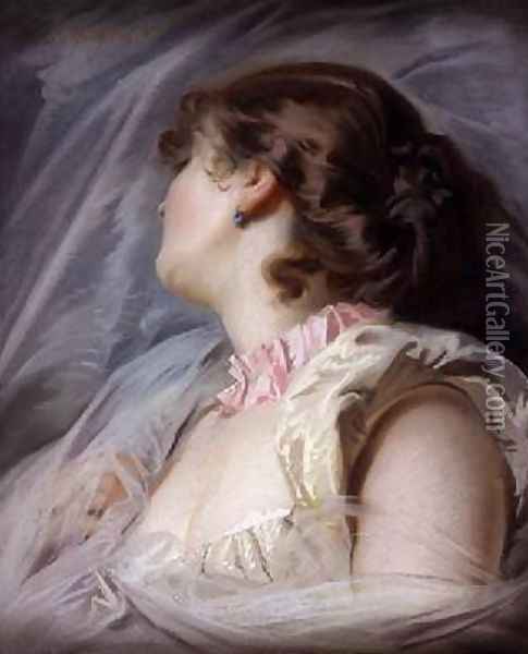 Day Dreams 1882 Oil Painting - Pietro Morgari
