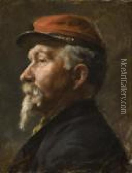Garibaldino Oil Painting - Michele Cammarano