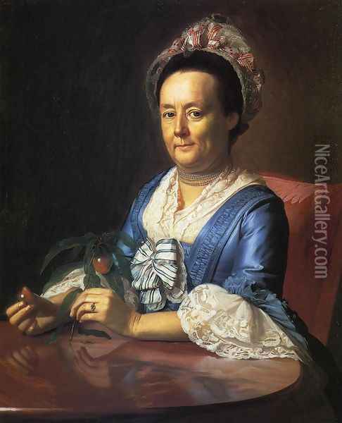 Mrs John Winthrop 1773 Oil Painting - John Singleton Copley