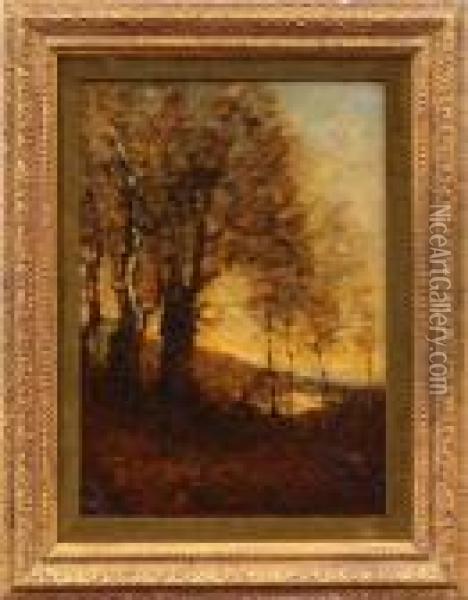 Clearing By The Woods Oil Painting - Jean-Baptiste-Camille Corot