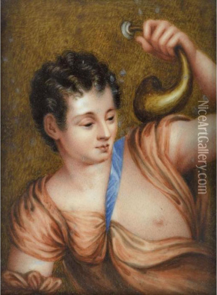 Actaeon Oil Painting - Tiziano Vecellio (Titian)