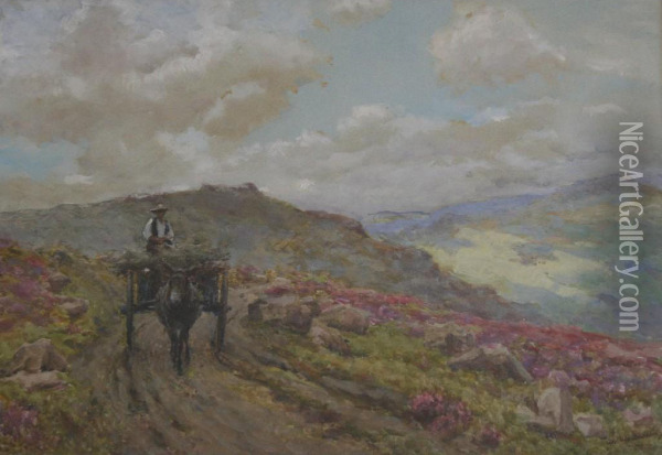 Heading Home Oil Painting - Arthur Alfred Burrington