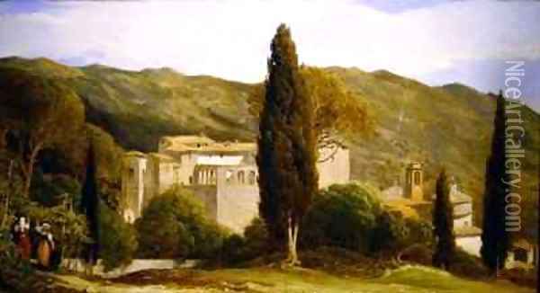 Panoramic View near Rome 2 Oil Painting - Sir Charles Lock Eastlake