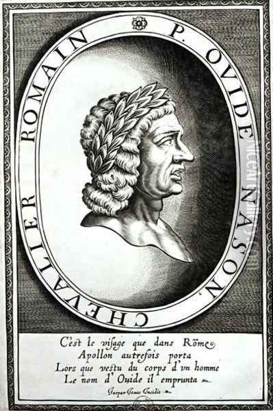 Portrait of Ovid Publius Ividius Naso Oil Painting - Jaspar de Isaac