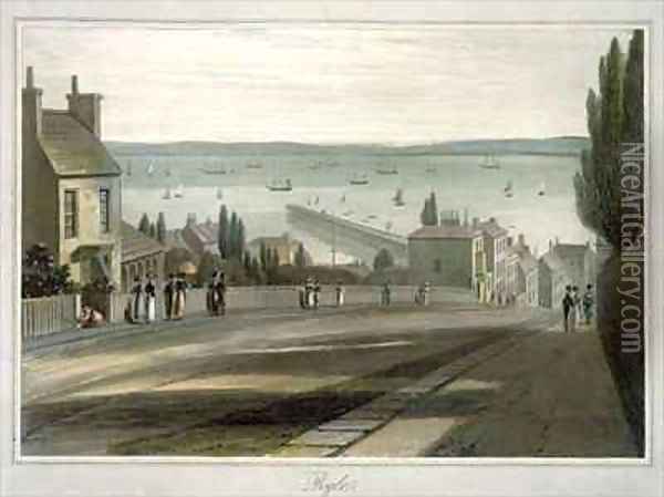 Ryde Oil Painting - William Daniell RA